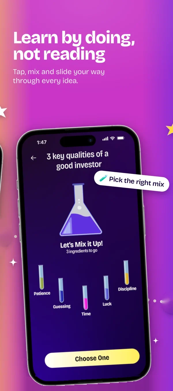 Learn by doing: an interactive lesson