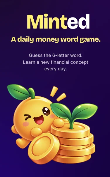 Minted, a daily money word game